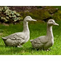 Cheapest 🎁 Animal Statues Campania International Quackers Ducks Cast Stone Garden Statue 🌟