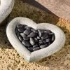 Budget 👏 Other Garden Statues Campania International Small Heart Shell Cast Stone Garden Statue 👍 -Garden Statues Shop masterCIB888