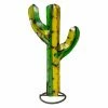 Cheapest 🛒 Fruit & Floral Rustic Arrow Saguaro 1 Yellow And Green Garden Statue 💯 -Garden Statues Shop masterCUEV129