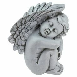 Buy 🧨 Angel & Cherub Statues Northlight Heavenly Gardens Sleeping Cherub Angel Outdoor Garden Statue 😍