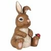 Flash Sale 🔔 Animal Statues Hi-Line Gift Ltd. Rabbit Sitting With Ladybug Figurine ⌛ -Garden Statues Shop masterHILI1003