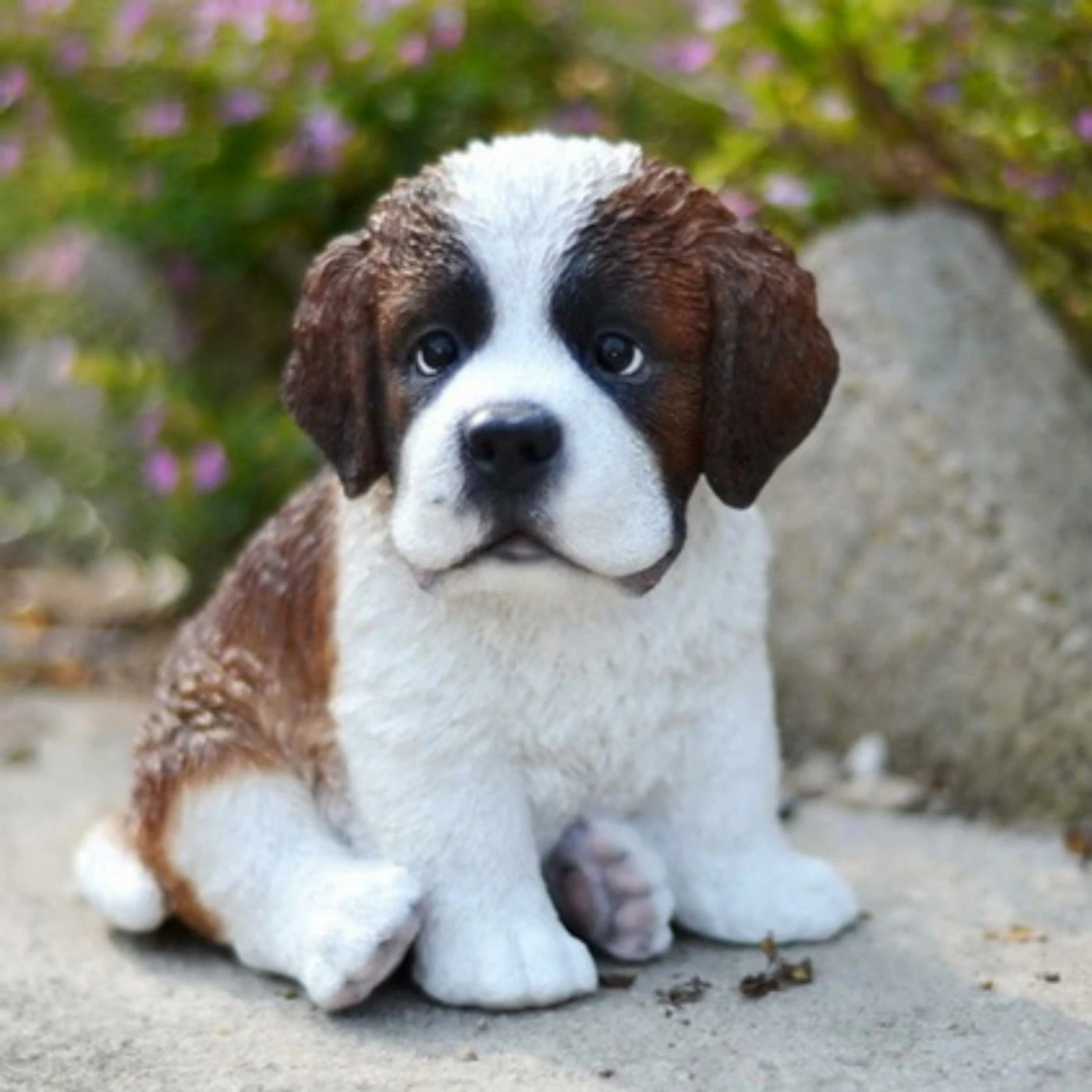 Wholesale ๐ Animal Statues Hi-Line Gift Ltd. Sitting Saint Bernard Puppy Garden Statue ๐ 3 Wholesale ๐ Animal Statues Hi-Line Gift Ltd. Sitting Saint Bernard Puppy Garden Statue ๐