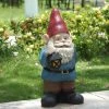 Deals 🔥 Garden Gnomes Hi-Line Gift Ltd. Gnome Holding Lantern Garden Statue ⭐ -Garden Statues Shop masterHILI209