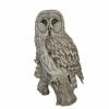 Best deal 🛒 Animal Statues Hi-Line Gift Ltd. Grey Owl On Stump Indoor/Outdoor Statue 🥰 -Garden Statues Shop masterHILI460