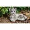 Best deal ✨ Animal Statues Hi-Line Gift Ltd. Snow Leopard Cub 😉 -Garden Statues Shop masterHILI517