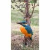 Best Sale 🤩 Animal Statues Hi-Line Gift Ltd. Kingfisher On Stump Statue 😉 -Garden Statues Shop masterHILI598