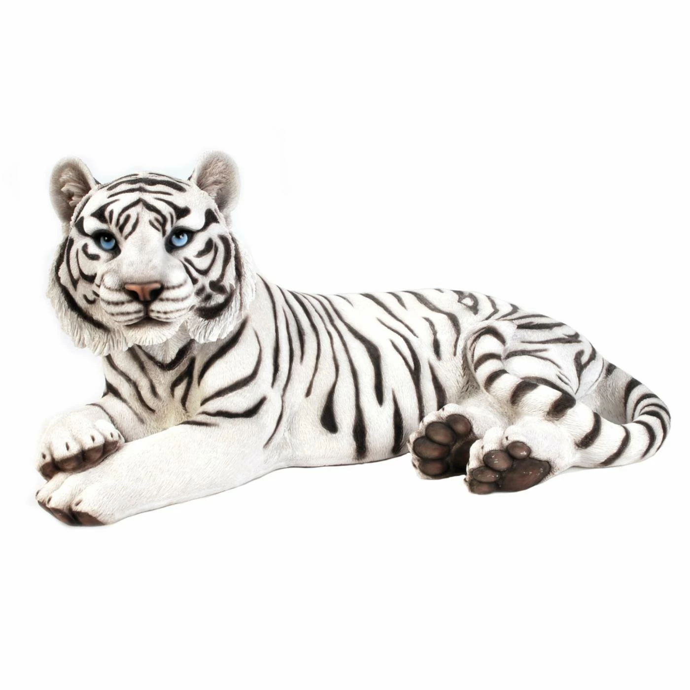 Outlet 💯 Animal Statues Hi-Line Gift Ltd. White Tiger Laying Down Statue ✔️ 3 Outlet 💯 Animal Statues Hi-Line Gift Ltd. White Tiger Laying Down Statue ✔️