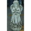 Buy 🥰 Angel & Cherub Statues Hi-Line Gift Ltd. Angle Holding Flowers Garden Statue 😍 -Garden Statues Shop masterHILI695