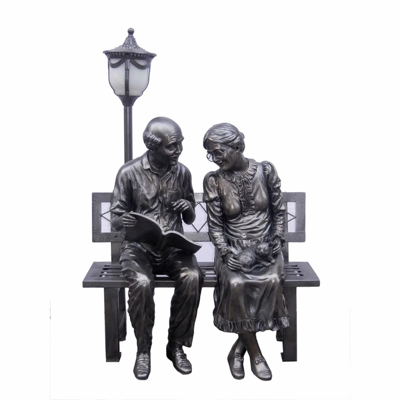 Coupon 👍 Other Garden Statues Hi-Line Gift Ltd. Old Couple Under Street Lamp Garden Statue 🔥 3 Coupon 👍 Other Garden Statues Hi-Line Gift Ltd. Old Couple Under Street Lamp Garden Statue 🔥