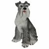 Promo ❤️ Animal Statues Hi-Line Gift Ltd. Sitting Schnauzer Statue 👍 -Garden Statues Shop masterHILI835