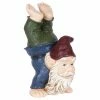 Wholesale 🧨 Garden Gnomes Hi-Line Gift Ltd. Gnome Doing Handstand Figurine 🎉 -Garden Statues Shop masterHILI995