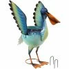 Brand new 🧨 Sunnydaze Decor Animal Statues Sunnydaze Pierre The Flying Pelican Statue With Built-In Planter 👏 -Garden Statues Shop masterNETH1451