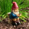 Flash Sale 🔔 Garden Gnomes Sunnydaze Decor Cody Reading Phone On The Throne Garden Gnome Statue 🎁 -Garden Statues Shop masterNETH448