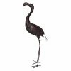 Budget 🔥 Animal Statues Oakland Living 🔨 Hammer Tone Bronze Flamingo Metal Garden Statue With Solar Light And Ground Stake ✨ -Garden Statues Shop masterOL899