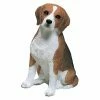 Brand new ⌛ Animal Statues Sandicast Mid Size Beagle Sculpture - Sitting 🧨 -Garden Statues Shop masterSAND048