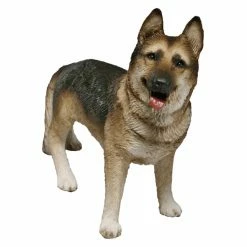 New ⭐ Animal Statues Sandicast Mid Size German Shepherd Sculpture 🌟