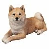 Coupon 🥰 Animal Statues Sandicast Original Size Red Shiba Inu Sculpture 🎁