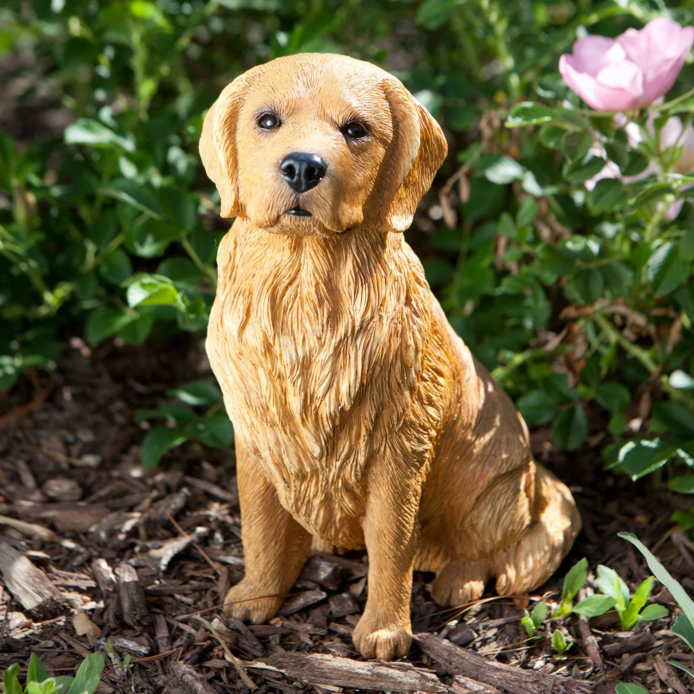 Discount 👍 Animal Statues Sandicast Original Size Golden Retriever Sculpture - Sitting 🌟 3 Discount 👍 Animal Statues Sandicast Original Size Golden Retriever Sculpture - Sitting 🌟