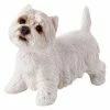 New 🎉 Animal Statues Sandicast Small Size West Highland White Terrier Sculpture 💯 -Garden Statues Shop masterSAND242