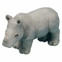 New 💯 Animal Statues Sandicast Small Size Rhinoceros Sculpture ⌛