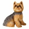 Discount 🔥 Animal Statues Sandicast Small Size Yorkshire Terrier Sculpture 👍