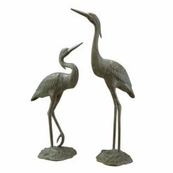 Best Pirce 🧨 San Pacific International Animal Statues Garden Heron Pair 👍
