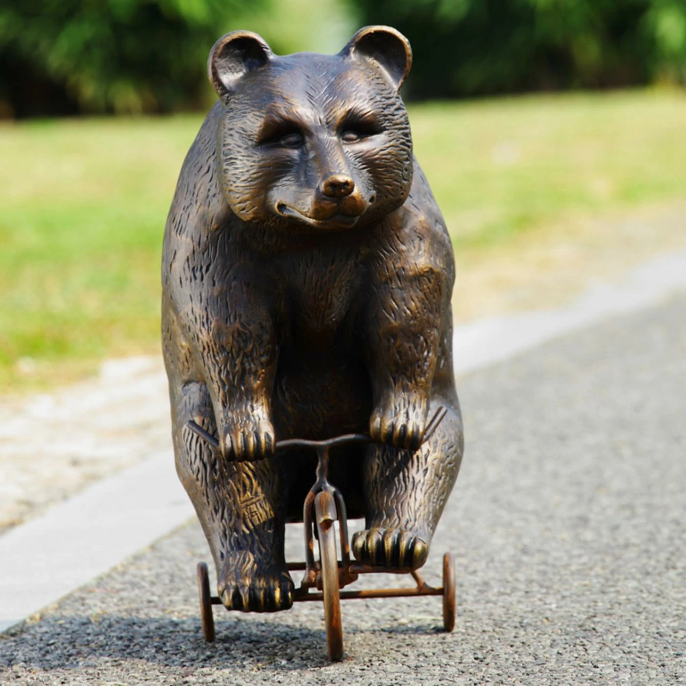 Coupon ⭐ Animal Statues San Pacific International Big Bear Little Trike Garden Statue 😍 3 Coupon ⭐ Animal Statues San Pacific International Big Bear Little Trike Garden Statue 😍