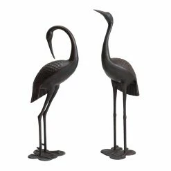 Best Sale ✨ Yard Art Sunjoy Cast Crane Set - Bronze 💯