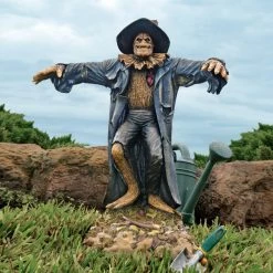 Best Pirce ✔️ Other Garden Statues Design Toscano Harvest Of Evil Garden Scarecrow Garden Statue 🔥