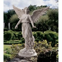 Best Pirce 😍 Angel & Cherub Statues Design Toscano Angel Of Patience Garden Statue ⌛