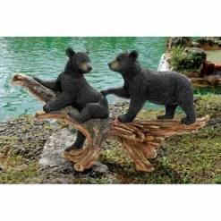 Top 10 🌟 Animal Statues Design Toscano Mischievous Bear Cubs Garden Statue 👍