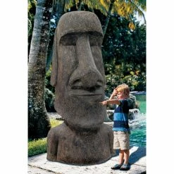 Wholesale ⌛ Other Garden Statues Design Toscano Easter Island Ahu Akivi Moai Monolith Garden Statue 🧨