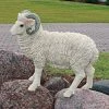 Outlet 🎁 Animal Statues Design Toscano Horned Dorset Sheep Statue ✔️ -Garden Statues Shop masterTOSC1032
