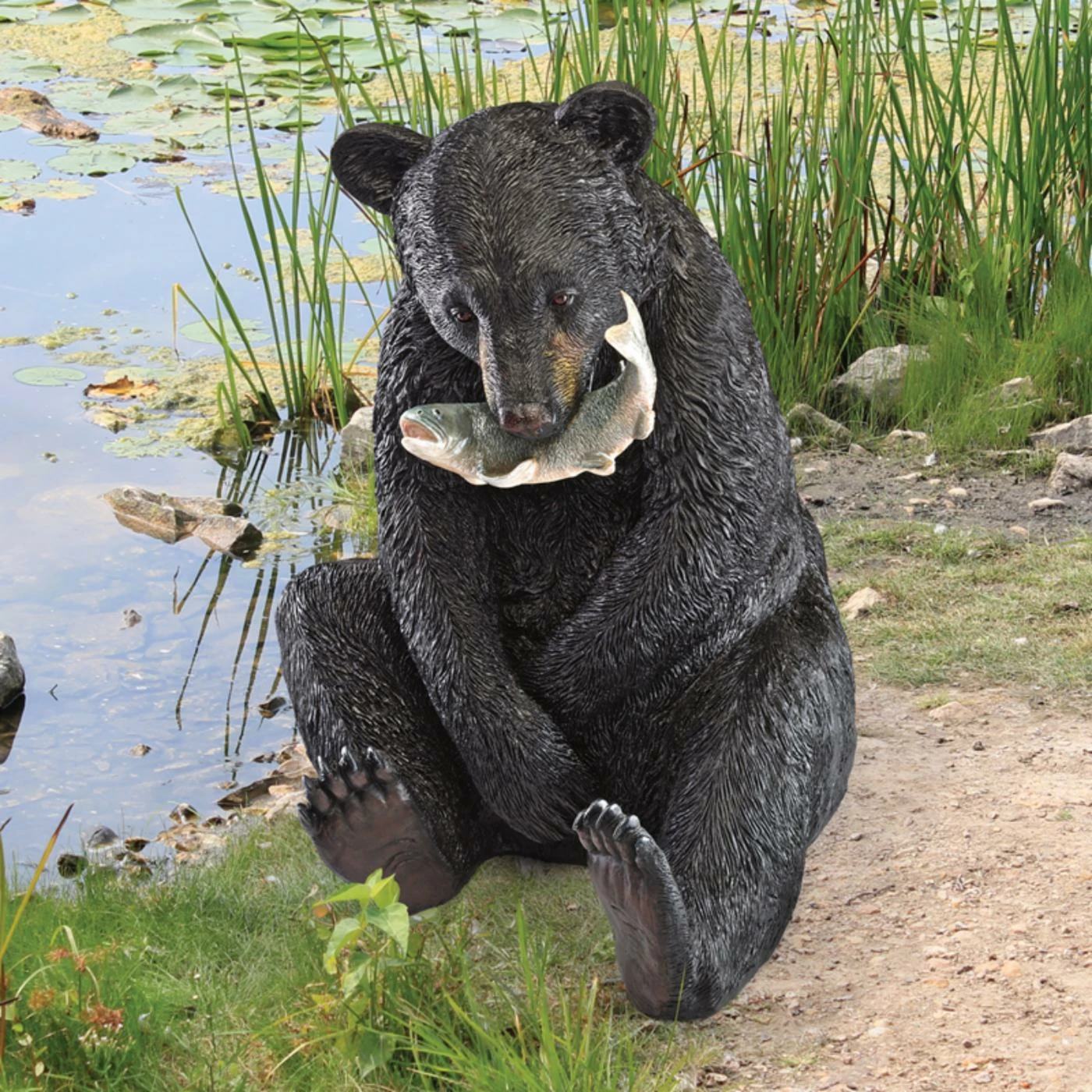 Best deal 🥰 Animal Statues Design Toscano The Expert Fisherman Black Bear Statue 🥰 3 Best deal 🥰 Animal Statues Design Toscano The Expert Fisherman Black Bear Statue 🥰