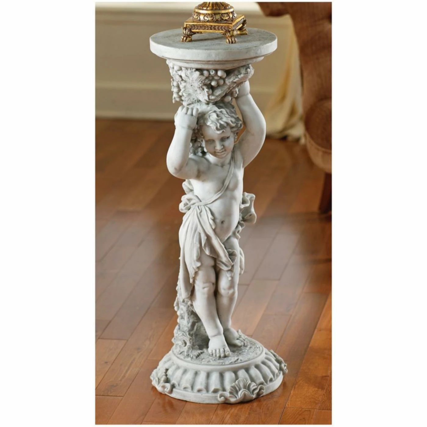 Best Sale ๐ Pedestals & Columns Design Toscano Sous La Vigne Sculptural Pedestal ๐ 3 Best Sale ๐ Pedestals & Columns Design Toscano Sous La Vigne Sculptural Pedestal ๐