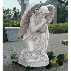 Best deal 🤩 Angel & Cherub Statues Design Toscano The Praying Basilica Angel Statue - Set Of 2 🎁