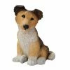 Budget 🌟 Design Toscano Animal Statues Brown Collie Puppy 🐕 Dog Statue 😀 -Garden Statues Shop masterTOSC141