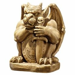 Flash Sale ⭐ Gargoyles & Griffins Design Toscano Victor The Vicious Giant Gargoyle Sentry ✔️