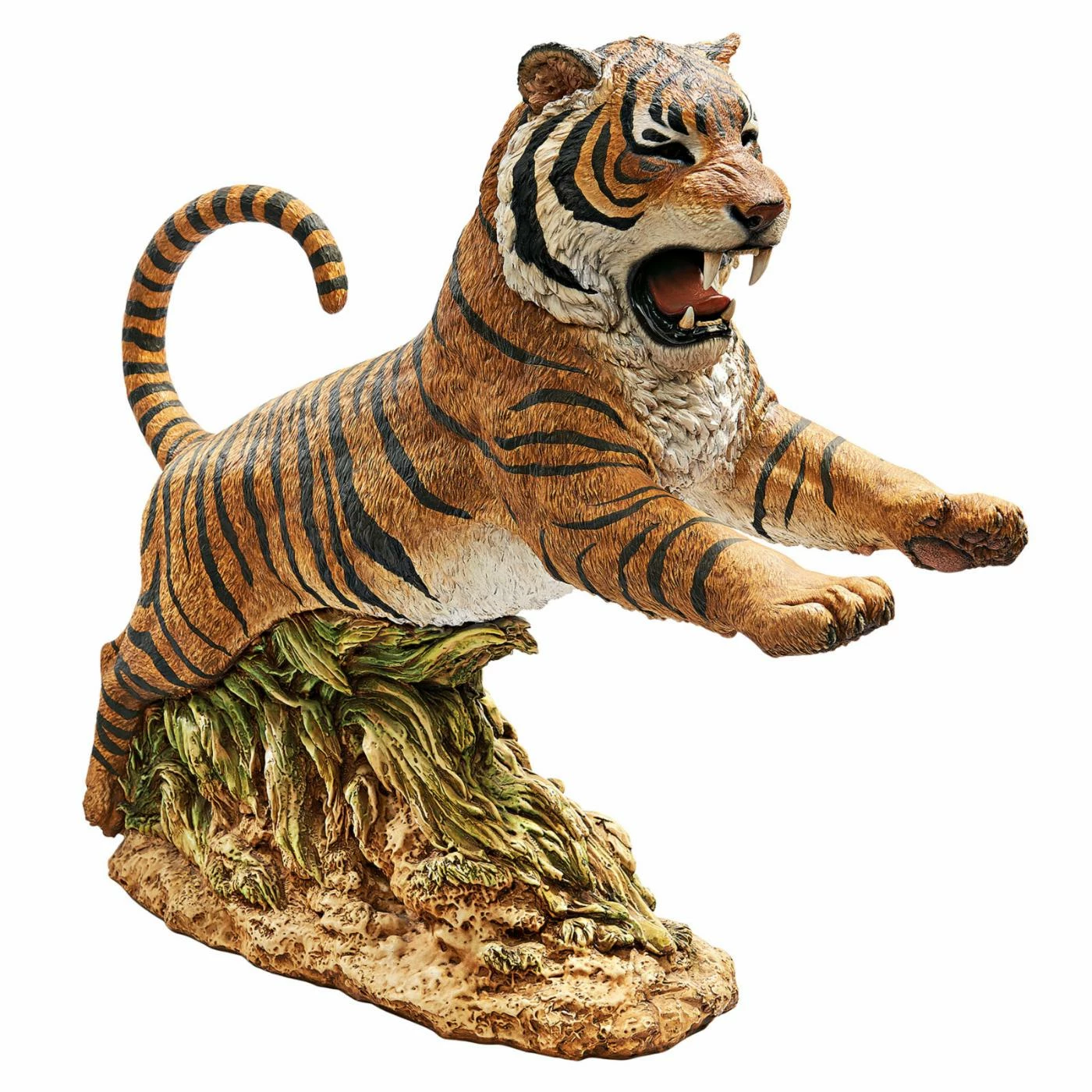 Budget π Animal Statues Design Toscano Jungle Cat Leaping Bengal Tiger Statue π 3 Budget π Animal Statues Design Toscano Jungle Cat Leaping Bengal Tiger Statue π