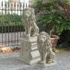 Deals 💯 Animal Statues Design Toscano Mansfield Manor Lion Sentinel Statue 🤩 -Garden Statues Shop masterTOSC1469