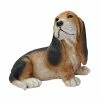 New 😉 Design Toscano Animal Statues Black And Brown Basset Puppy 🐕 Dog Statue ❤️ -Garden Statues Shop masterTOSC150
