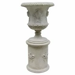 Cheap 🛒 Other Garden Statues Design Toscano Goddess Flora Architectural Urn Garden Statue With Plinth ✔️