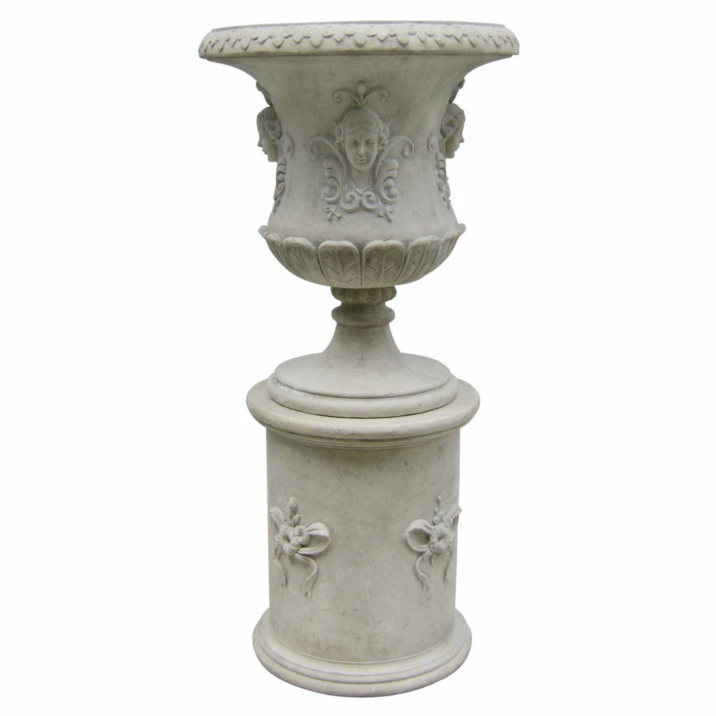 Cheap 🛒 Other Garden Statues Design Toscano Goddess Flora Architectural Urn Garden Statue With Plinth ✔️ 3 Cheap 🛒 Other Garden Statues Design Toscano Goddess Flora Architectural Urn Garden Statue With Plinth ✔️
