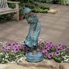 Best Pirce 🌟 Other Garden Statues Design Toscano The Windblown Maiden Cast Bronze Garden Statue 🥰 -Garden Statues Shop masterTOSC2000