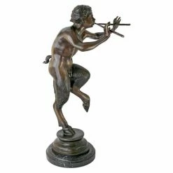 Best Pirce 😉 Greek & Roman Statues Design Toscano Pan Greek God Of The Forest Cast Bronze Statue 🎉