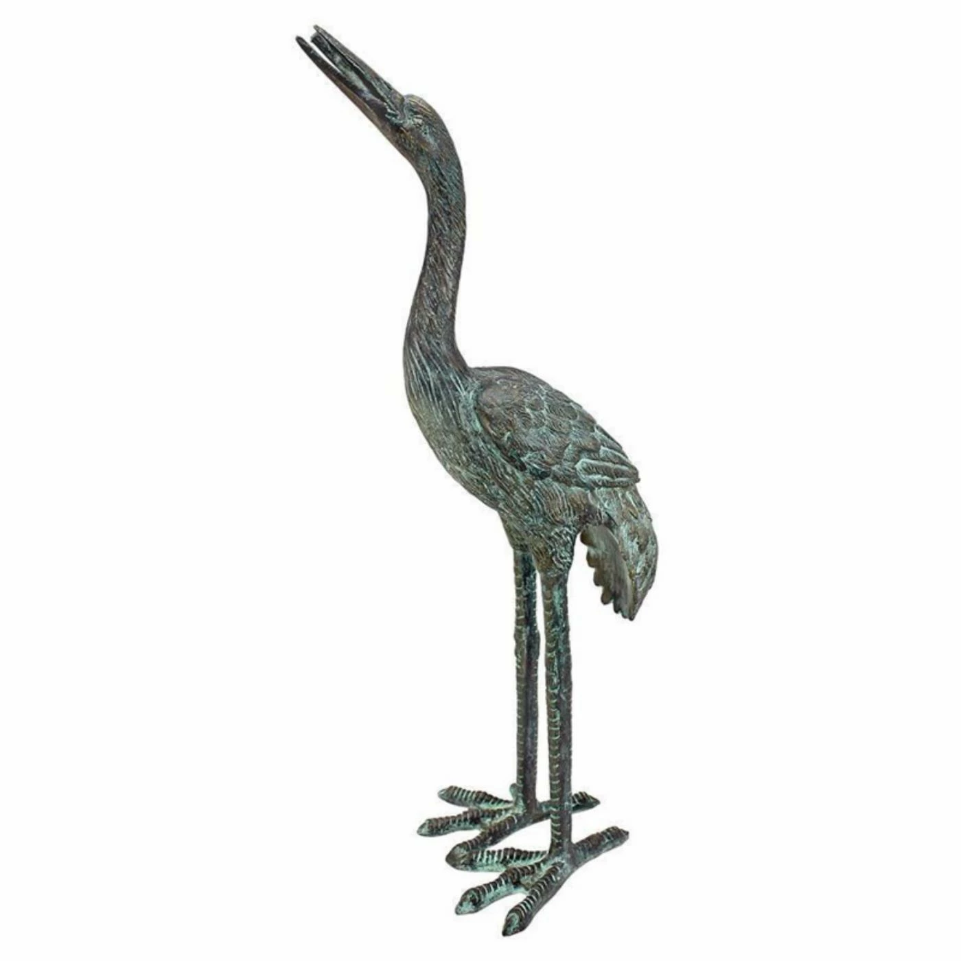 Cheapest 🌟 Animal Statues Design Toscano Emerald Verde Crane High Head Cast Bronze Garden Statue 🛒 3 Cheapest 🌟 Animal Statues Design Toscano Emerald Verde Crane High Head Cast Bronze Garden Statue 🛒