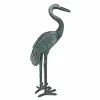 Buy 😍 Animal Statues Design Toscano Emerald Verde Crane Low Head Cast Bronze Garden Statue 🛒 -Garden Statues Shop masterTOSC2014