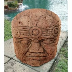 Cheap 🎉 Design Toscano Other Garden Statues Colossal Megalithic Olmec Head Statue 😀