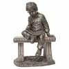 Promo 🔔 Children Statues Design Toscano Bobby And His Book Garden Statue 🧨