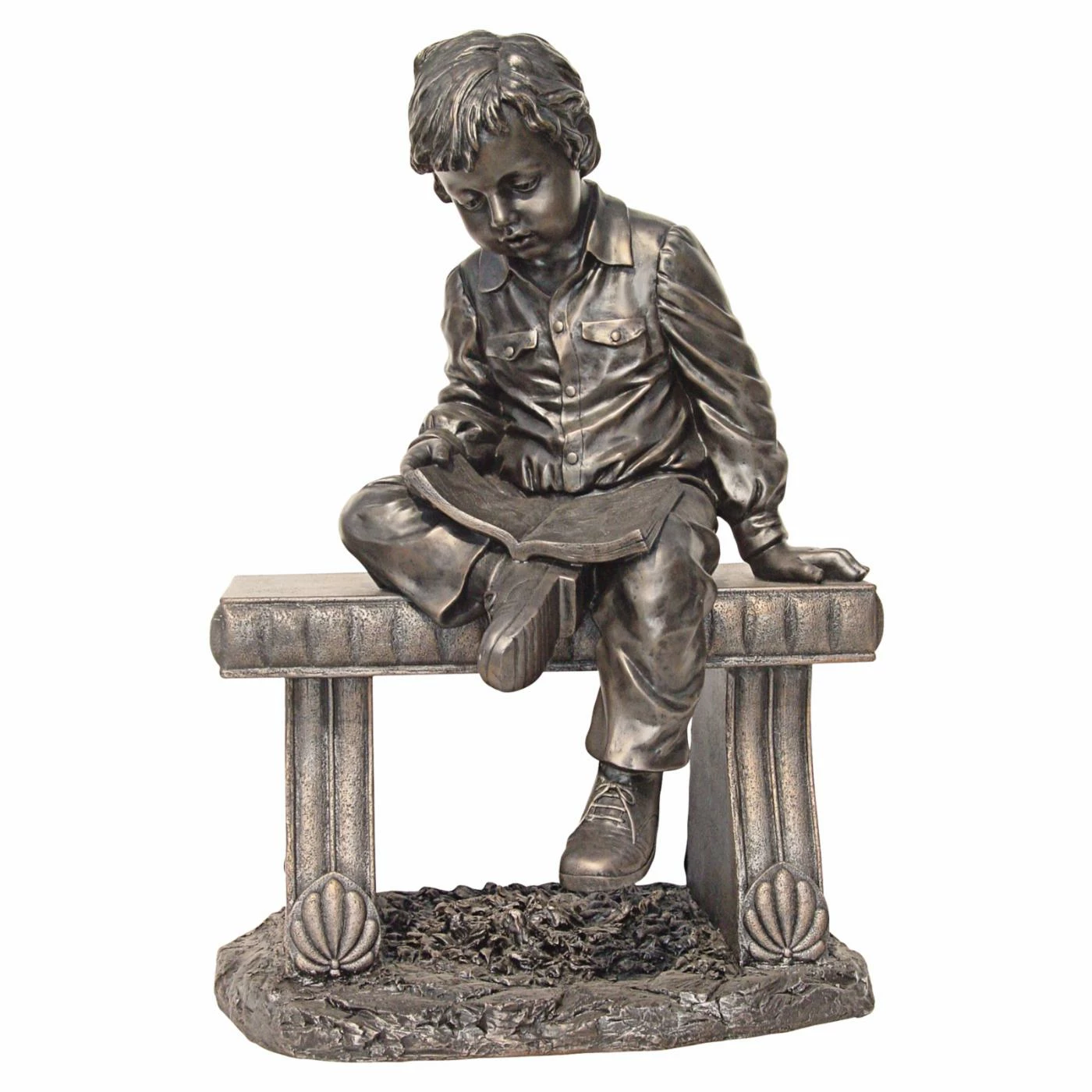 Promo ๐ Children Statues Design Toscano Bobby And His Book Garden Statue ๐งจ 3 Promo ๐ Children Statues Design Toscano Bobby And His Book Garden Statue ๐งจ